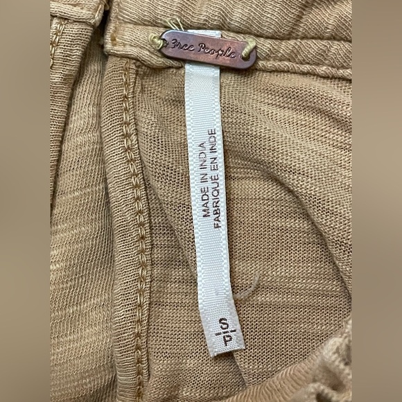 SOLD FREE PEOPLE Le Femme Top In Sandstone - Picture 9 of 10